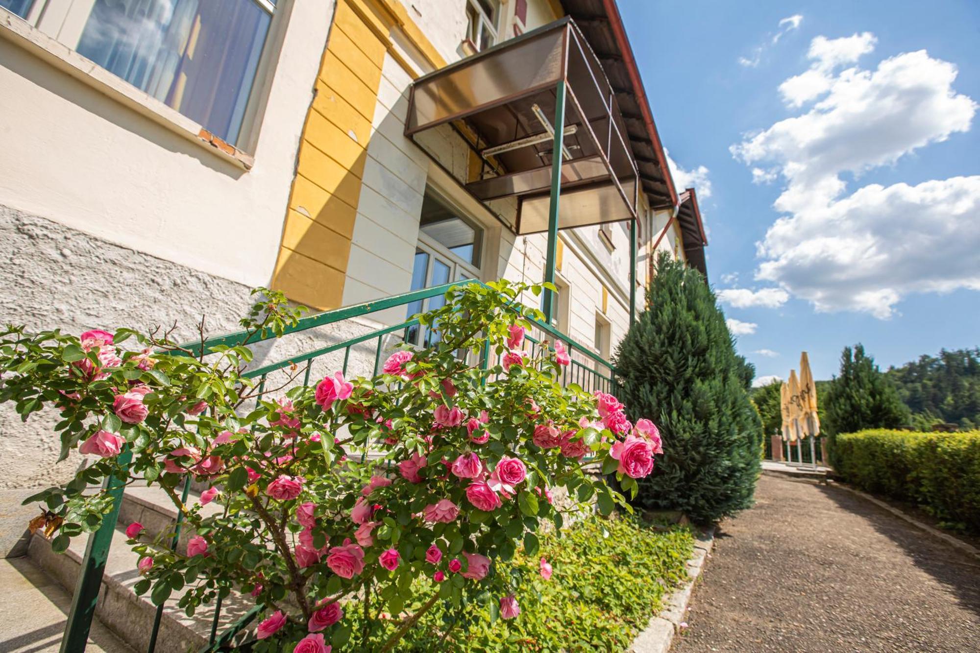 Pension V Parku Cesky Sternberk Exterior foto